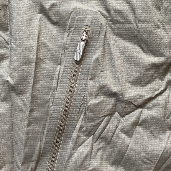 Lululemon 6 vest jacket top running hiking lightweight mesh zip pockets dk green - Picture 2 of 8